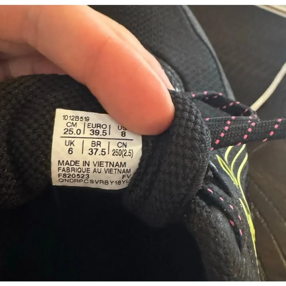 ASICS Gel Venture 9 Trail Running Shoes Womens 8 Black Pink - Picture 6 of 6